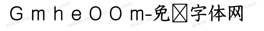 G m h e 0 0 m字体转换